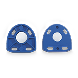 Artex - Modell plate, blue (pair)